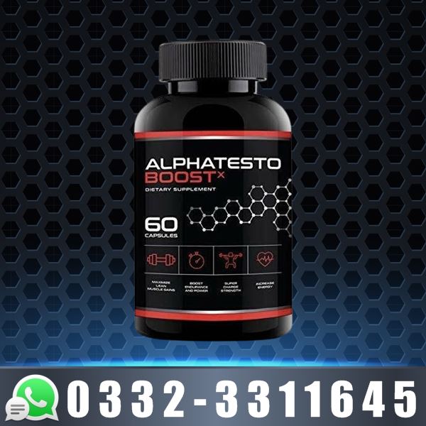 Alpha Testo Boost X Capsules in Pakistan