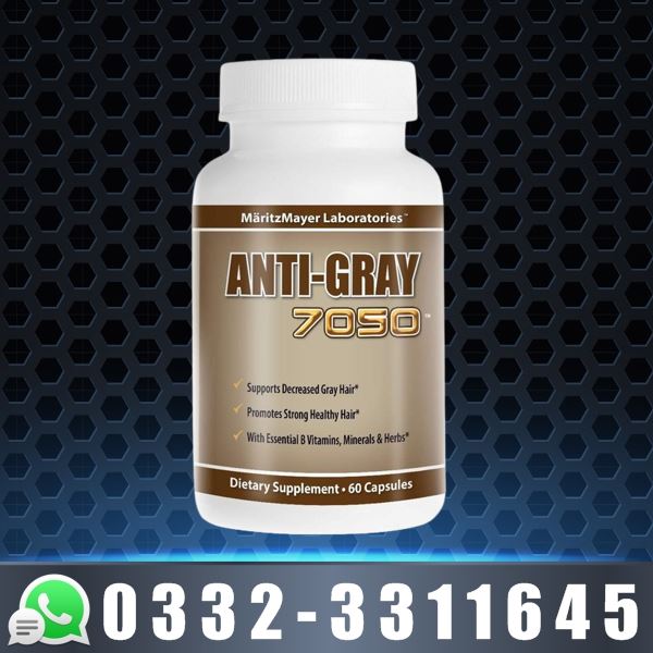 Anti-Gray Hair 7050 Capsules in Pakistan