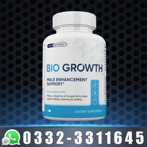 Bio Growth Male Enhancement Capsules in Pakistan