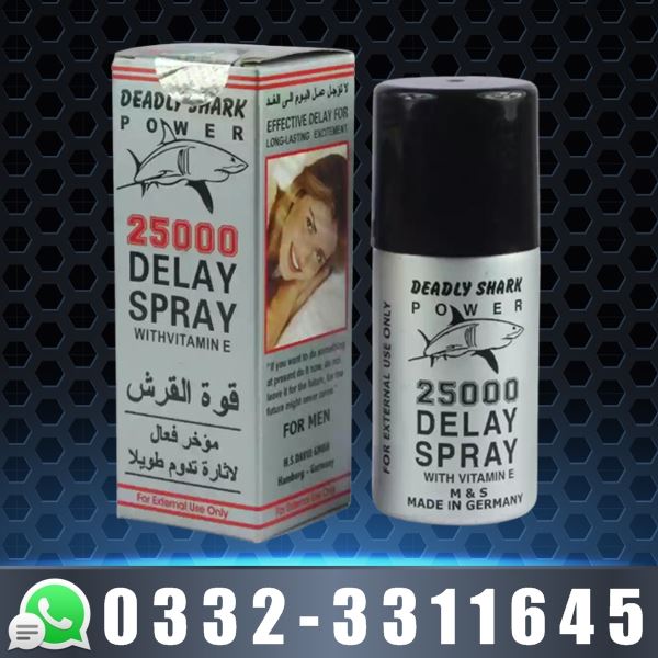 Deadly Shark Power 25000 Delay Spray in Pakistan