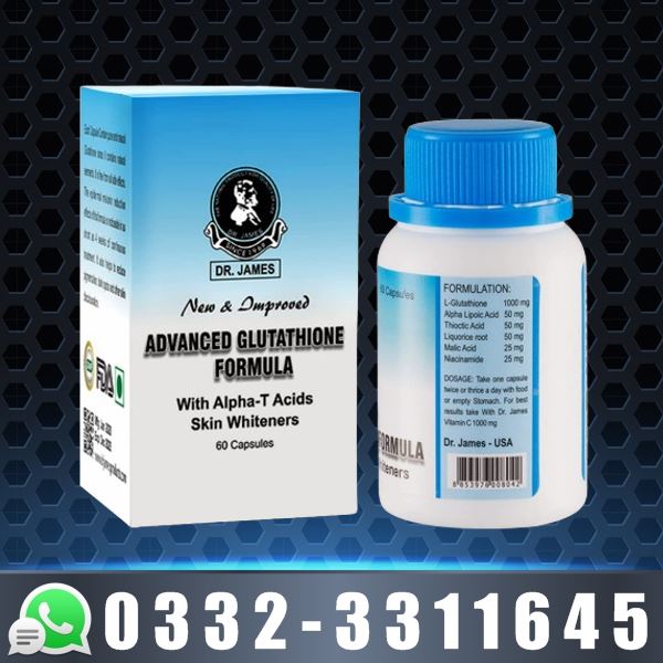 Dr James Glutathione Capsules in Pakistan