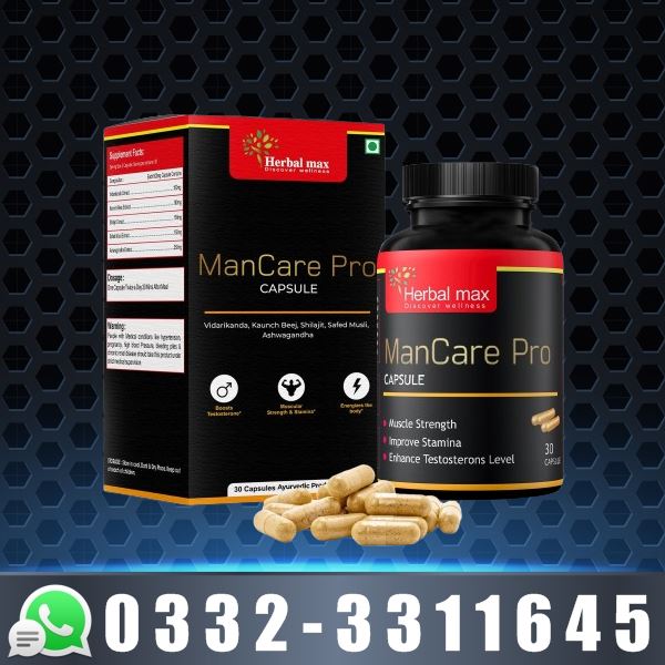 Herbal Max ManCare Pro Capsules in Pakistan