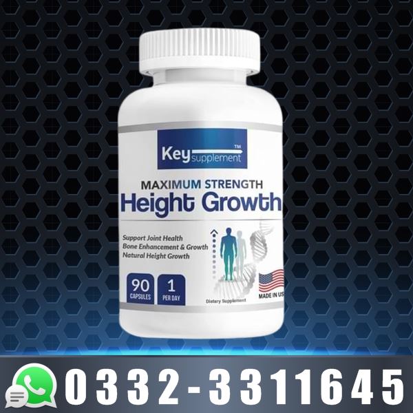 Maximum Strength Height Growth Capsules in Pakistan