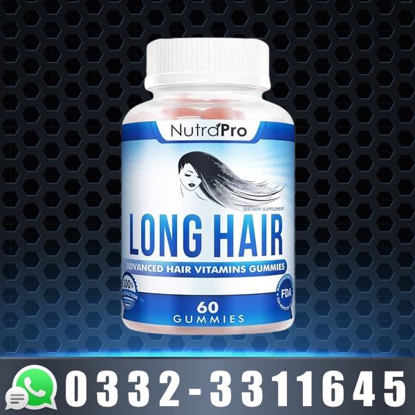 NutraPro Long Hair Gummies in Pakistan