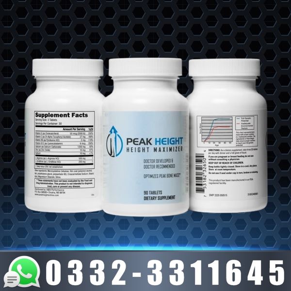 Peak Height Height Maximizer Tablets in Pakistan