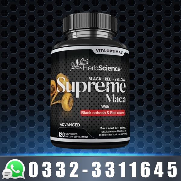 Supreme Maca Capsules in Pakistan