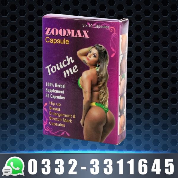 ZOOMAX Hips and Breast Enlargement Capsules in Pakistan